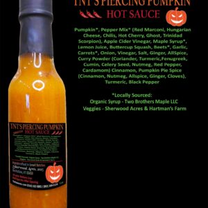 Piercing Pumpkin Hot Sauce 5oz