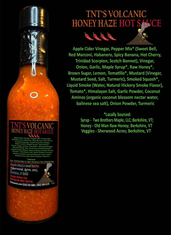 Volcanic Honey Haze Hot Sauce 5oz